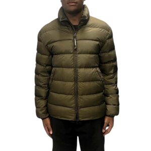 C.P. Company - Nylon Stand Collar Liner Jacket - Ivy Green